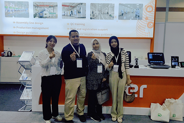 Yonker Medical Exhibition Booth in Jakarta, Indonesia at Hall B 238 & 239