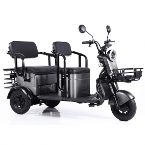 Adult Electric Passenger Scooter With Two Seat