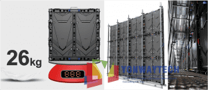 960×960mm Series Magnesium Alloy LED Display Screen