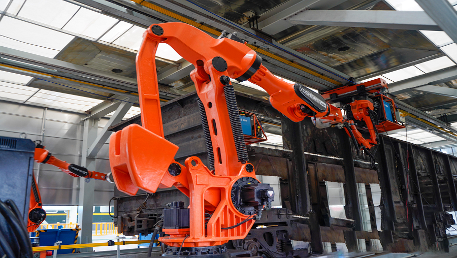 Yooheart Robot Participates In the First High Automation Railway Resource Recycling Program in China