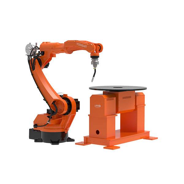 8 Axis Robotic Welding Workstation with Two Positioner