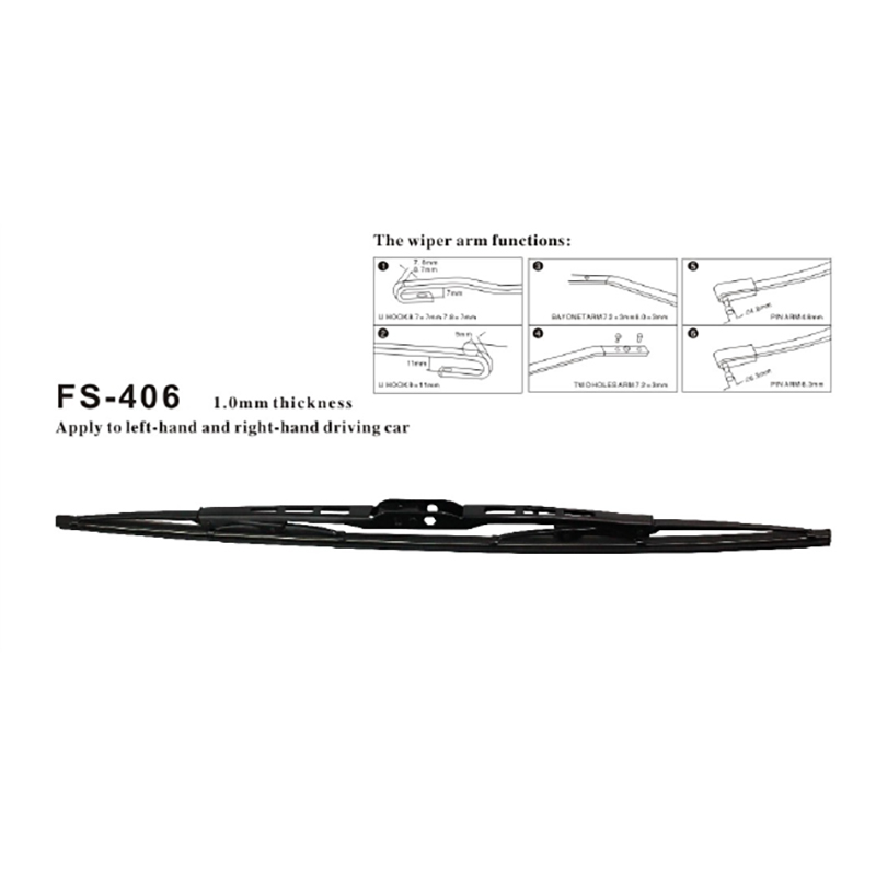 2021 Good Quality Vintage Wiper Blades - FS-406 framewiper 1.0mm thickness – Friendship