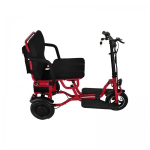 China wholesale Scooters For Seniors Suppliers –  Adult tricycle Portable folding Mobility Scooter model:YHW-48350 – Youha