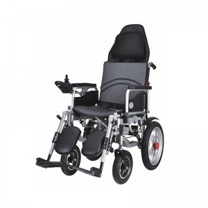 China wholesale Rough Terrain Electric Wheelchair Suppliers –  Motorized Wheelchair with high backrest model:YHW-001D-1 – Youha