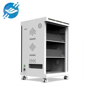 10U 19 inch Rack mount box IP54 cabinet waterproof SK-185F wall or pole mounted metal enclosure with fan|យូលៀន