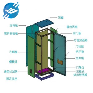 Nij produkt Boutique Build kin wurde oanpast Panel Low Voltage Stainless Steel Electric Cabinet Box
