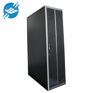 19 düymlük 42U 47U Məlumat Mərkəzi Avadanlığı Ayrı Alüminium Metal Portativ Server Rafları