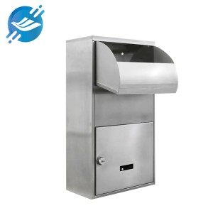 Customized mirrored 304 stainless steel outdoor parcel delivery box | Youlian