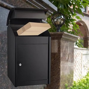 Waterproof Wall Mount Delivery Mailbox Outside Metal Letter Box |យូលៀន