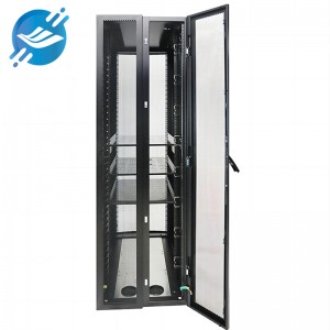 ដំណើរការខ្ពស់ Spcc Data Center Rack Server Cabinet Telecom 47u Network Cabinet