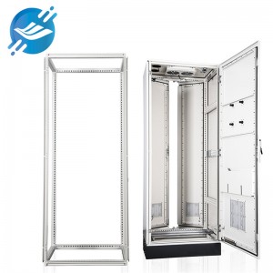 Customized IP65 outdoor waterproof standard hinged door metal panel panel control electrical cabinet