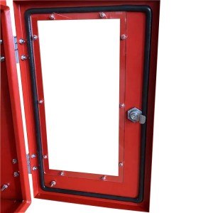 Custom na wall mounted metal fire extinguisher fire cabinet