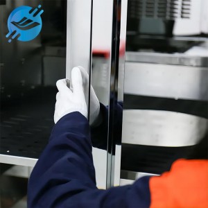Pasgemaakte buite waterdigte toerusting metaal kabinet dop