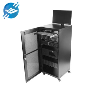 Прилагоден водоотпорен кабинет за сервер за прскање со висока температура од големи размери I Youlian