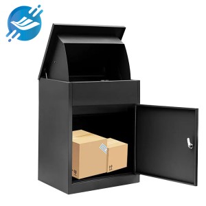 Customized outdoor metal large smart parcel delivery mailbox