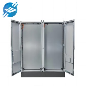 Taas nga kalidad nga single ug double door nga stainless steel sa gawas nga electrical control cabinet |Youlian