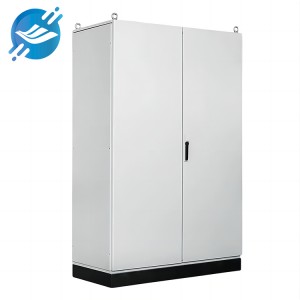 Висококачествен външен електрически контролен шкаф от неръждаема стомана с единична и двойна врата |Юлиан