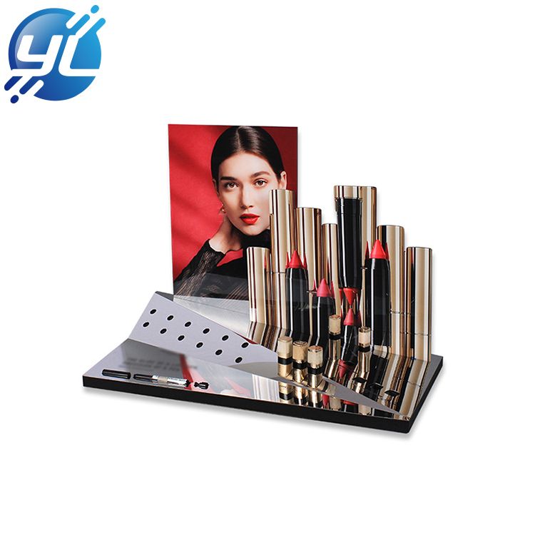 OEM Custom Countertop Display Acrylic Makeup Countertop Stand For  Lipstick