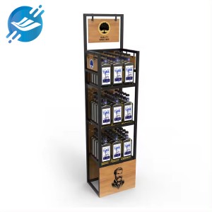 Customize retail table top POS POP acrylic glasses wine bottles display stand |Youlian