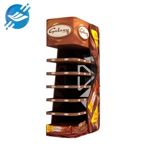 Maßgeschneidertes, langlebiges, luxuriöses, bodenstehendes Schokoladen-Lebensmittelregal aus Metall für Einkaufszentren |Youlian