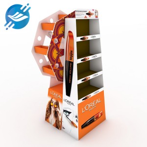 Oanpaste OEM Ferris Wheel Paper Display Stand Floor Stand Cosmetic Display Stand