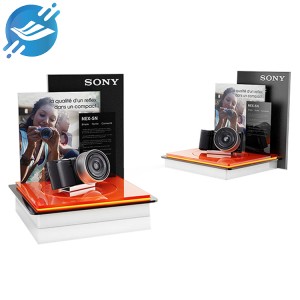 Elektronesch Produkter Retail Acryl countertop Stand Kamera Accessoire Am Store Display Stand