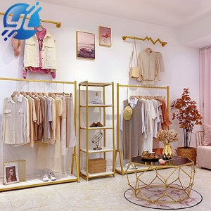 La moda modificó los soportes de exhibición de la tienda de ropa de la ropa interior de las mujeres para requisitos particulares