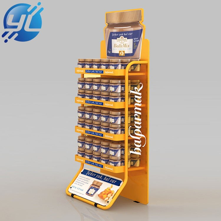 Free new custom designed high quality promotional solid jam display stand