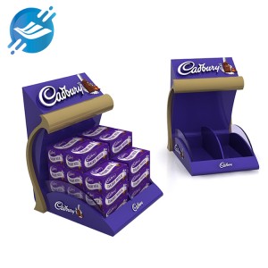 Banco di mostra personalizzato del cioccolato degli espositori del pavimento dell'esposizione del cartone del negozio di caramelle