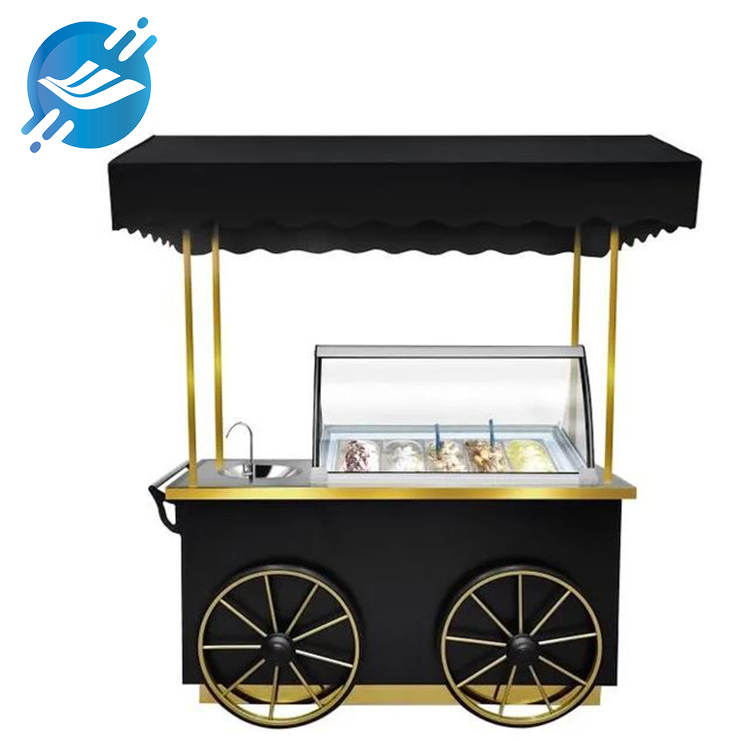 Customizable multifunctional upgraded transparent glass baking cake mobile commercial cake display cabinet |Youlian
