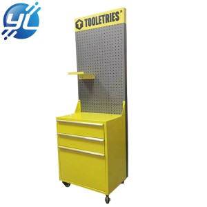 Shopping Center Gulvhylle Display Lip Balm eller Lip Gloss Display Stand for Famous Brand