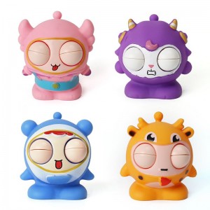 2023 NEW Pop-up Eyes Plastic Rubber Soft Toys Eye Popping Out Cute stress relief toy decompression toys squeeze ball for Kids and Adults