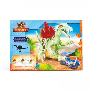 77118 Dinosaur series Disassembly and Assembly DIY Model Toys for Kids Plastic Dinosaur World Building Block Bricks Dinosaur Century Four Styles Dinosaur Mixed