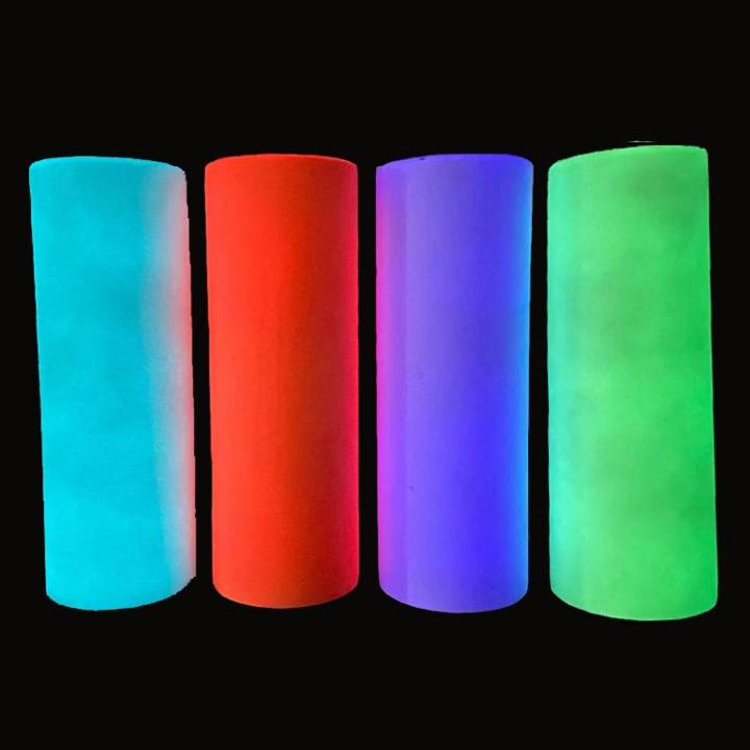 2022 wholesale price Cups With Lids And Straws - 20OZ Glow In the Dark Sublimation Tumbler Straight Seamless 304 Stainless Steel – Uplus