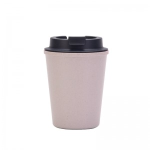 Organic Eco Friendly Wheat Straw tumbler Coffee Travel Mug