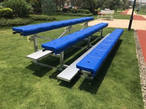 Best quality Retractable Gym Bleachers - Yourease mobile stadium seating outdoor aluminum portable  bleachers for sale – Yourease