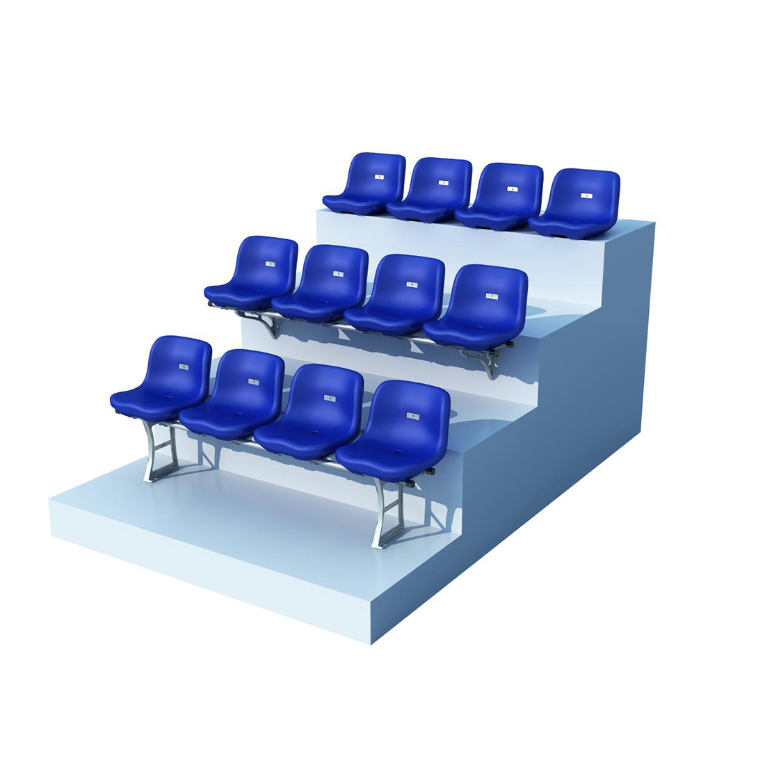 Durable Type Fixed Bleachers Seating - YY-MT-P