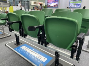 YOUREASE INDOOR ELECTRIC RETRACTABLE SEATING  SYSTEM BLEACHERS