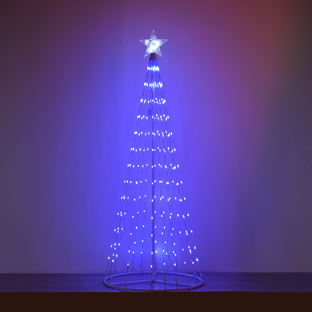 RGB LED Smart Christmas Tree Lights with Music Mode