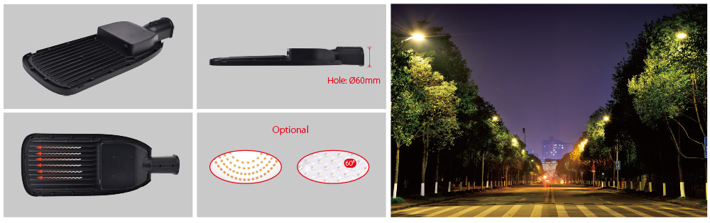 لامپ خیابانی-LED کمکی فوق العاده روشن