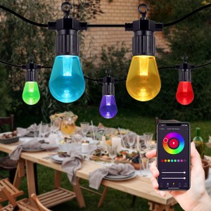 Durable Decorative Smart Outdoor String Lights