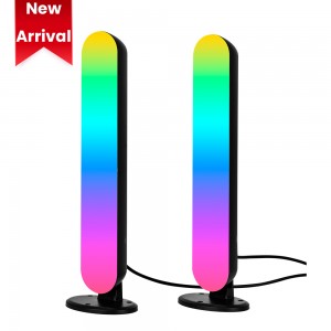 Factory Cheap Smart WiFi Phone APP Voice Control Cylindrical LED Night Light RGB Changing Color LED Night Lamp Smart Desk Lamp Ambience Light