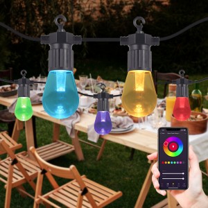 Manufacturer of Solar Courtyard Light - RGB and CCT Smart LED Outdoor String Lights – Yourlite