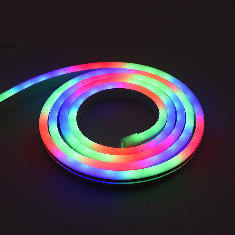 Discount Price Magic Home Strip Lights - Tuya Smart Magic Color Neon Strip Light with IR Controller – Yourlite