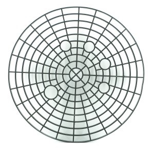 The Grid Guard Insert (Black) – Fits 12 inch Diameter Bucket