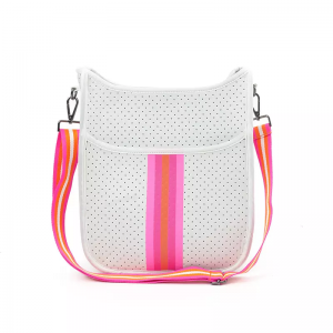 Hot Sale Fashion Perforated Waterproof Shoulder Handbag Beach Tote Bag
