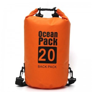 Outdoor waterproof bucket bag PVC  waterproof bag