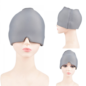China Manufacturer For 2023 Amazon Reusable Gel Cooling Ice Cover for Waist Migraine Relief Cold compress head cover