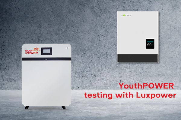YouthPOWER 20KWH solcellebatteri med LuxPOWER inverter