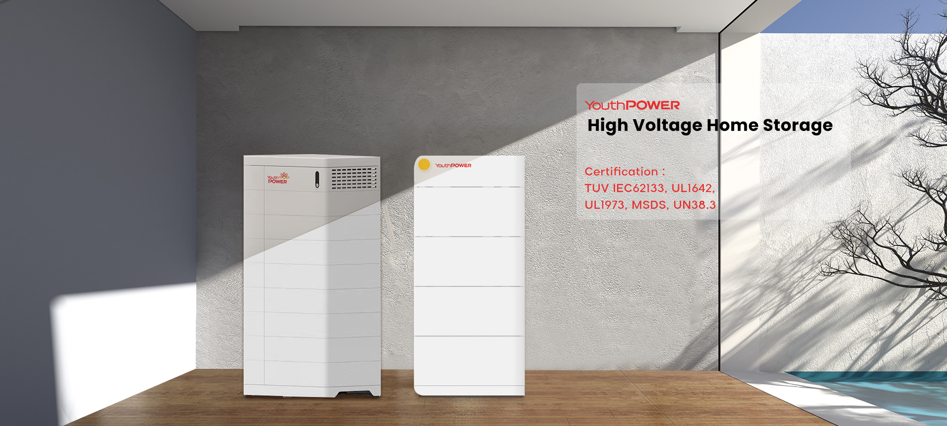 YouthPOWER High Voltage Home Storage